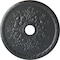 Ekena Millwork Grape Ceiling Medallion (Fits Canopies up to 3 5/8"), 22 5/8"OD x 3 5/8"ID x 5/8"P, Pewter CM22GRPES - alternate 1